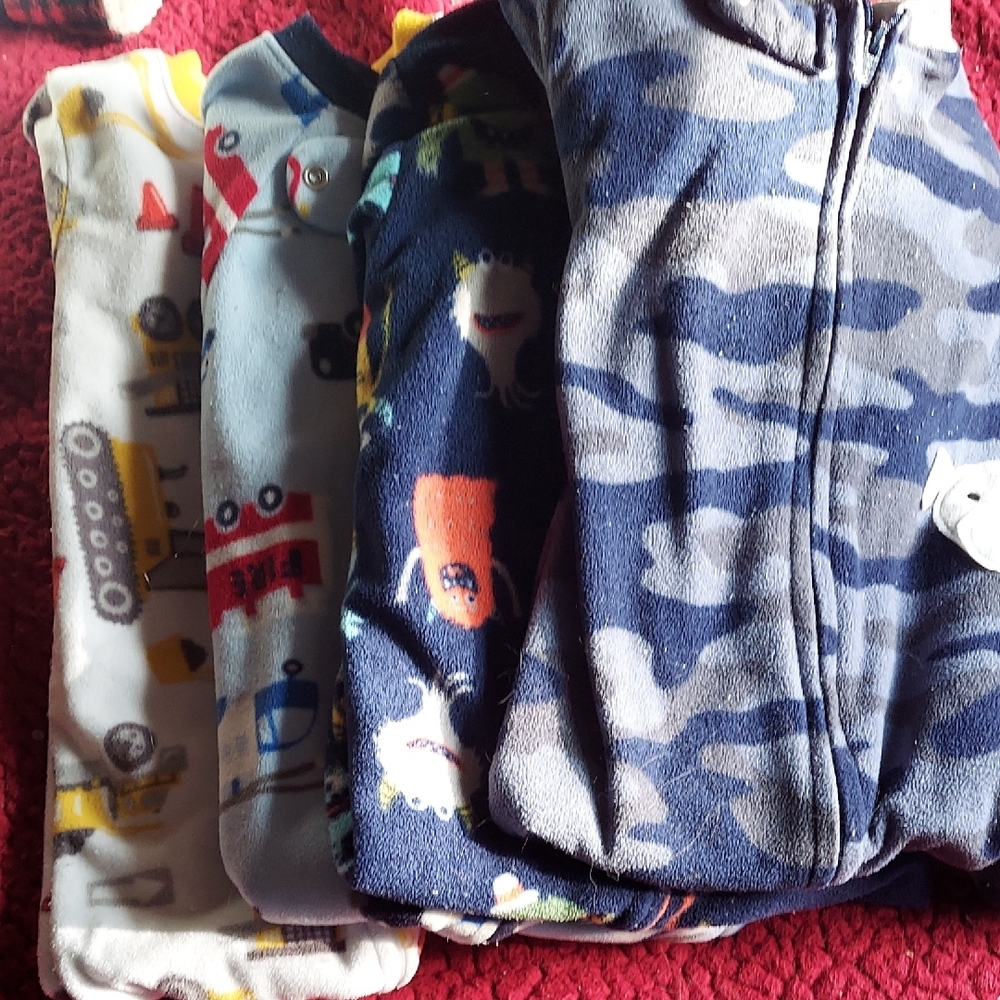 Assorted Baby Onesies with Fun Prints